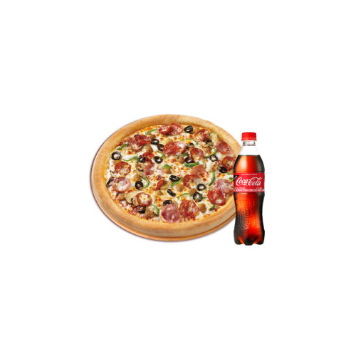 오리지널 수퍼 파파스(R)+코카-콜라500ml