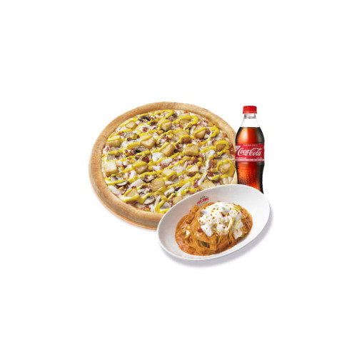 오리지널 아이리쉬 포테이토(L)+파파스 파스타(로제)+코카-콜라500ml