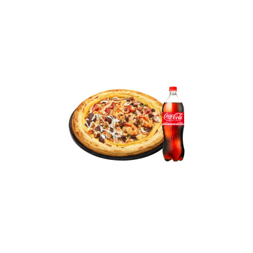 (오리지널)베스트 콰트로 치즈버스트 L + 콜라 1.25L