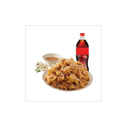 (레귤러/순살)알싸한마늘치킨+콜라1.25L