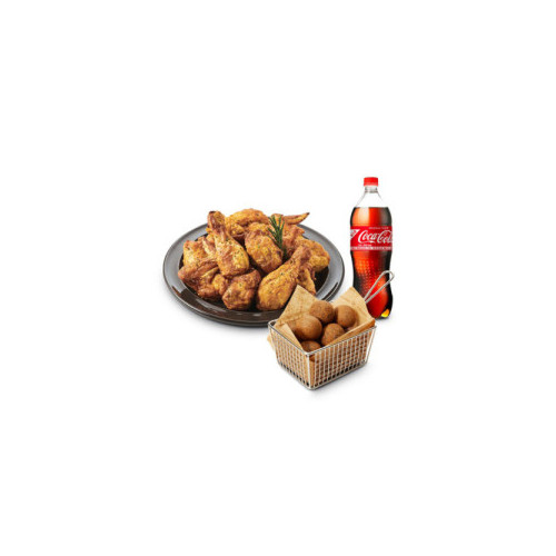 씬 후라이드+블랙치즈볼(5구)+콜라 1.25L